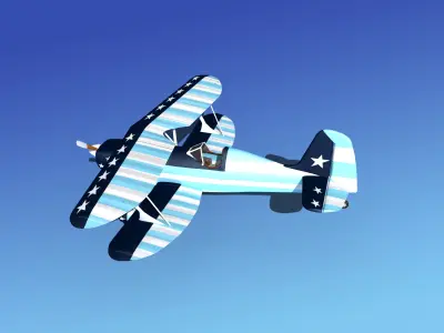 Stolp Starduster SA100 V03 3D model