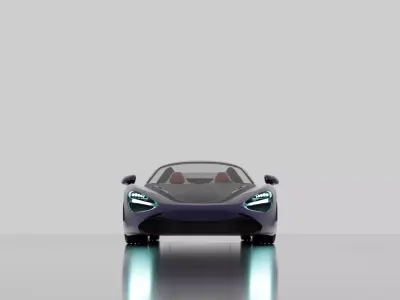 McLaren 720s Spider Free 3D model