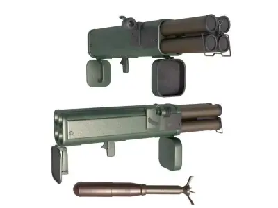 Incendiary Rocket Launcher 3D model