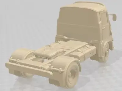 ERF KV Series 4x2 Lorry 1963 Printable Truck 3D print model