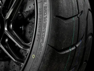 Nitto NT01 235 30 ZR19 87Y 3D model