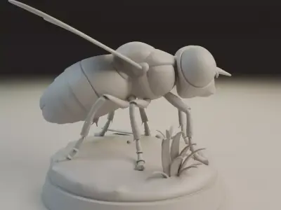 red eye flies 3D print model