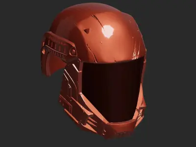 Tacticol Helmet  Mask 3D print model
