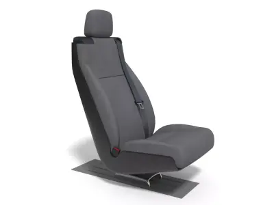 Vehicle Seat 3D model 3D model