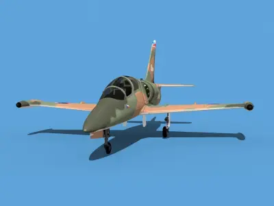 Aero Vodochody L-39C Albatross V02 3D model