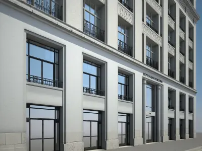 Old Building XIV 3D model