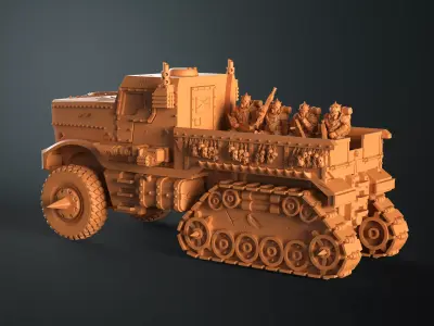 Traitor transport truck 3D print model