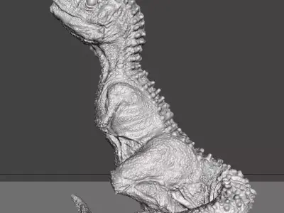 Baby Carno hatchling dinosaur 3D model