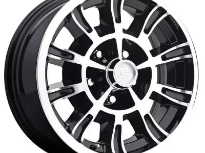 Shelby GT6 10-Spoke Alloy Wheel 3D model