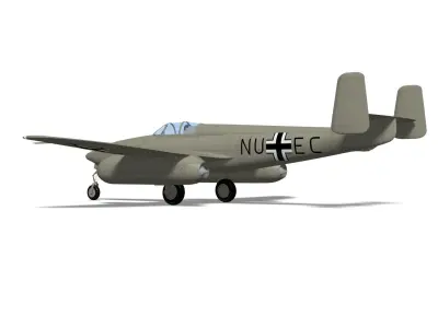 Heinkel He 280 V2 3D model