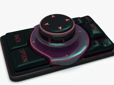 3 5 7 Series Telematics Interface iDrive Controller 3D model