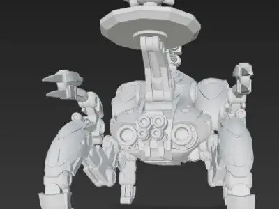 3D Printable Iron Oath Swallow Recon Mechanism 3D model