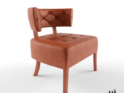 Brabbu Zulu armchair 3D model