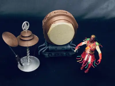 Ak-Rev - Max Rebo Band - in Jabba Palace 3D print model