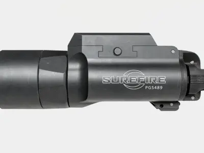 Surefire X300U-B Weapon Mounted Light Low-poly 3D model