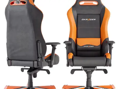 Gaming chair DXRacer OH 3D model