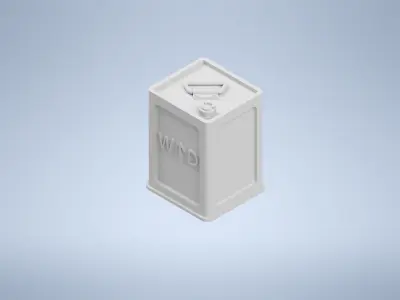 british canister set WW2 1 35 3D print model