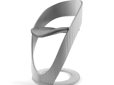 modern chair01 Free 3D model