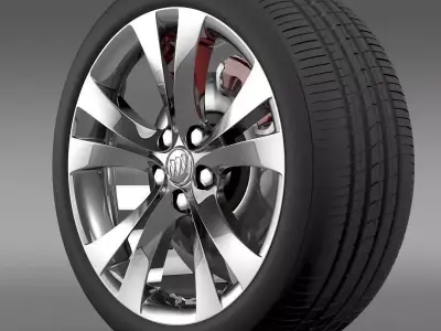 Buick Regal wheel 3D model