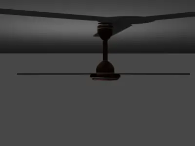 ceiling fan 3D model