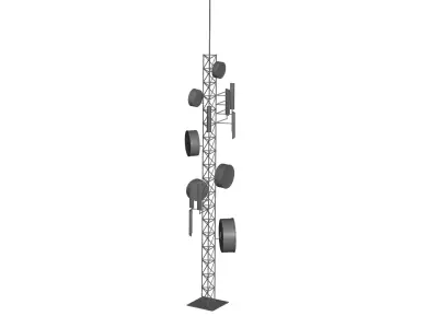 telecom tower 3D model