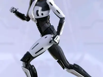 Smart technology robot 4-3D model 3D model