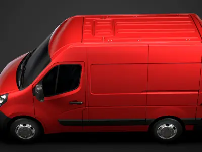 Vauxhall Movano L1H2 Van 2020 3D model