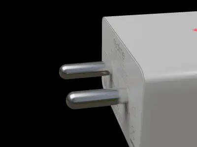 Power Adaptor Free low-poly 3D model