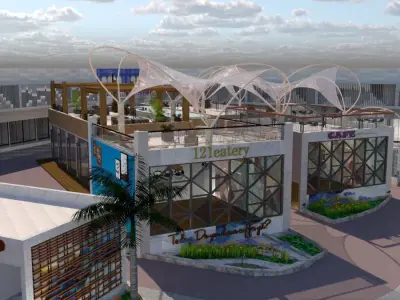 Aspire Commercial Project Modern Exterior Design 3D model