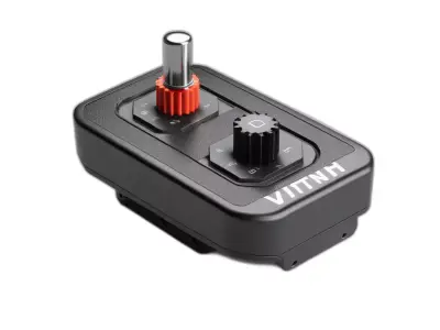 Modern Industrial Control Panel Joystick Low-poly 3D model