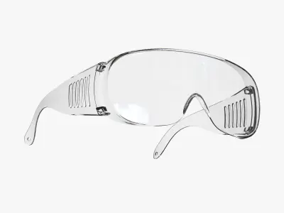 Transparent Glasses 3D model