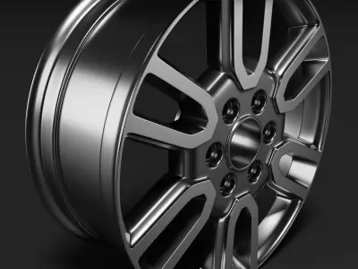 Alloy Rim 3D model