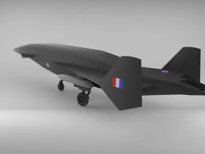 HAWKER SIDDELEY TYPE 1019E2 3D model