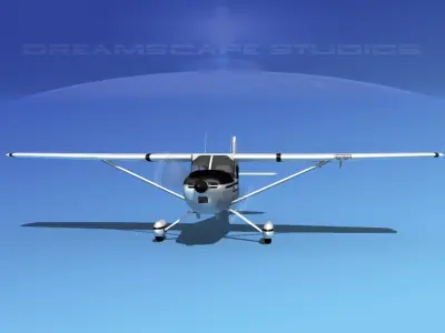 Cessna 170 V05 3D model