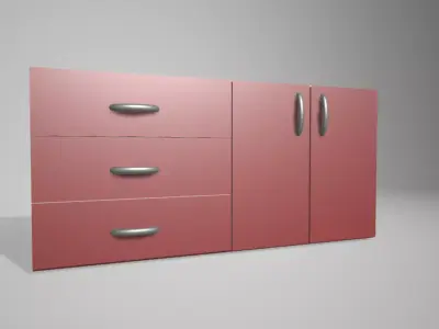 Kitchen Cabinet  Free 3D model