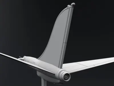 Jonny Quest Dragonfly scale model 3D print model