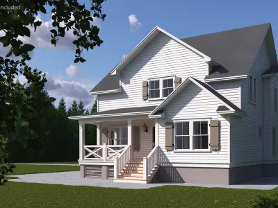 American Private House 3D model