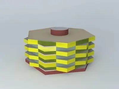 Bolt Nut Complex 3D model