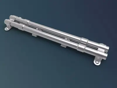 pipe line 3D print model