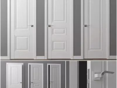 Doors Profil Doors U-series - part 2 3D model