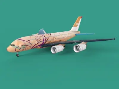 Airbus 380 3D model