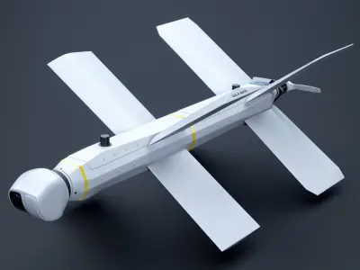 Zala Lancer-3 Kamikaze Drone 3D model