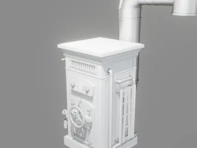 Vintage Boiler Free 3D model