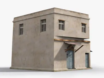 Arab xx24 Low-poly 3D model