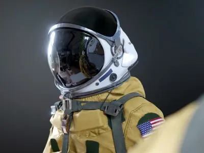 FLIGHT SUIT U2 Pilot 3D model