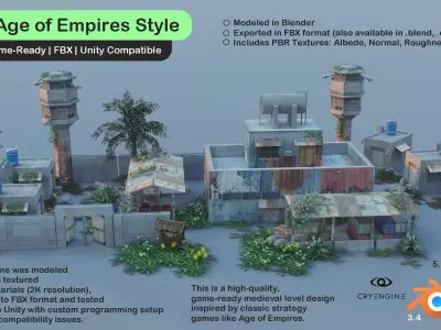 Medieval Strategy 3D model