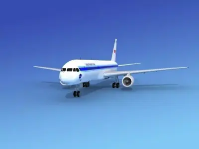 Boeing 757-200 NASA 3D model
