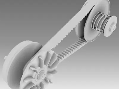 CVT - Small continuously variable transmission 3D model