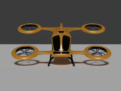 EVTOL 3D model