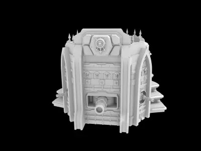 DEFENSIVE TOWER - 3D PRINT 3D print model